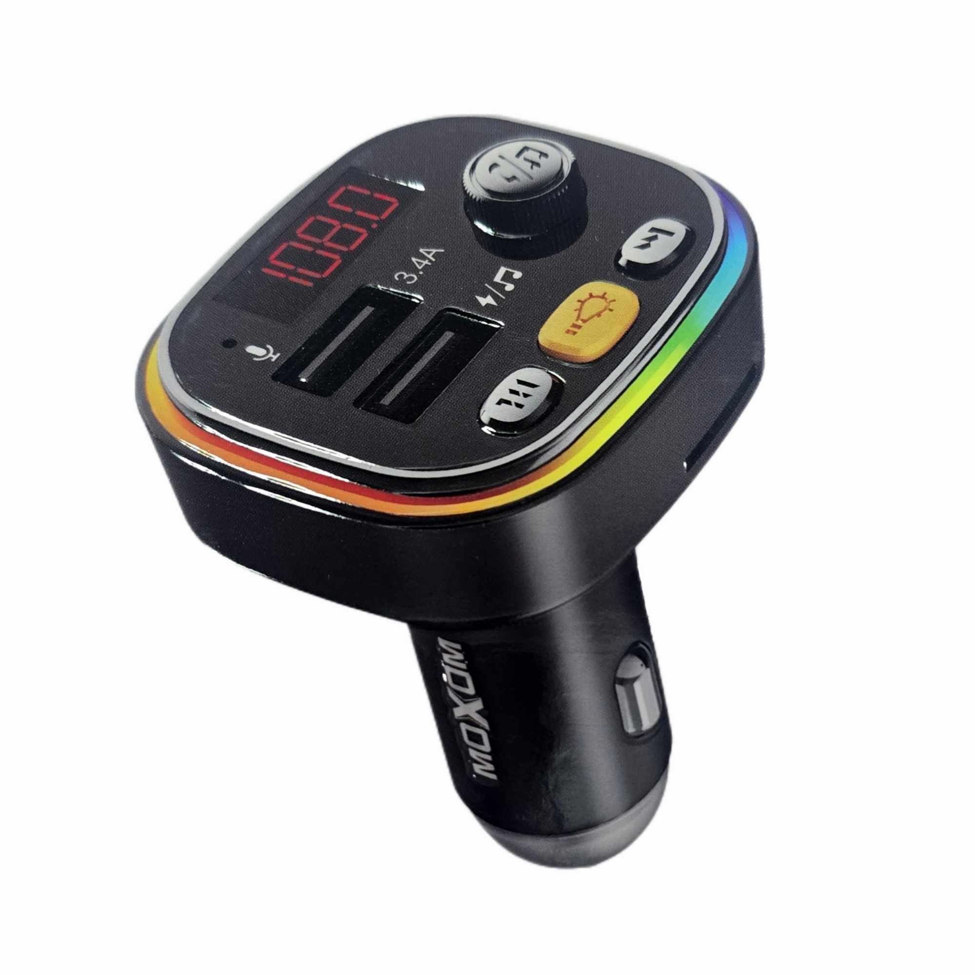 Wireless music car charger ( Duel port )